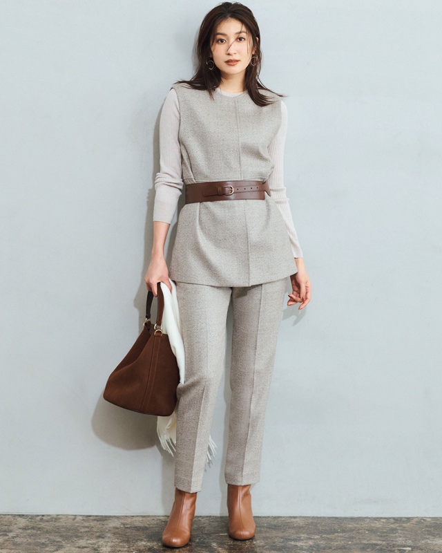 ワントーンコーデ