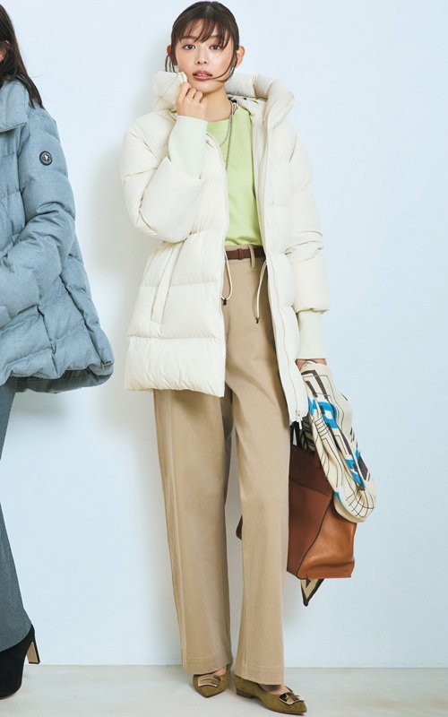 ハイスペックダウンコーデ