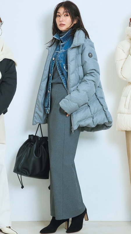 ハイスペックダウンコーデ