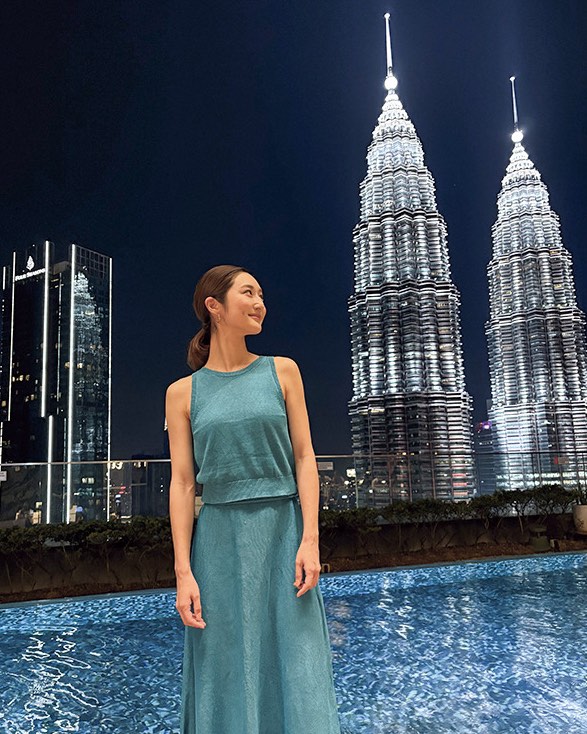 マレーシア　力丸莉帆さん