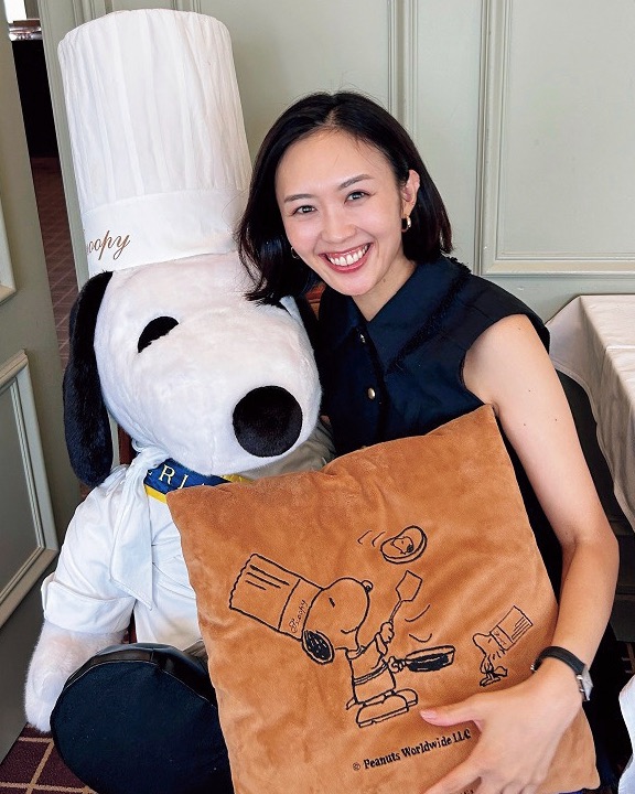 帝国ホテルのアフタヌーンティー　篠原菜月さん