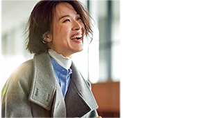 有木万美子さん（会社経営＆貿易会社勤務・36歳）