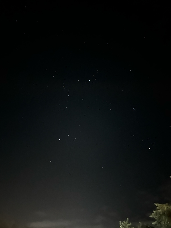 星空の写真