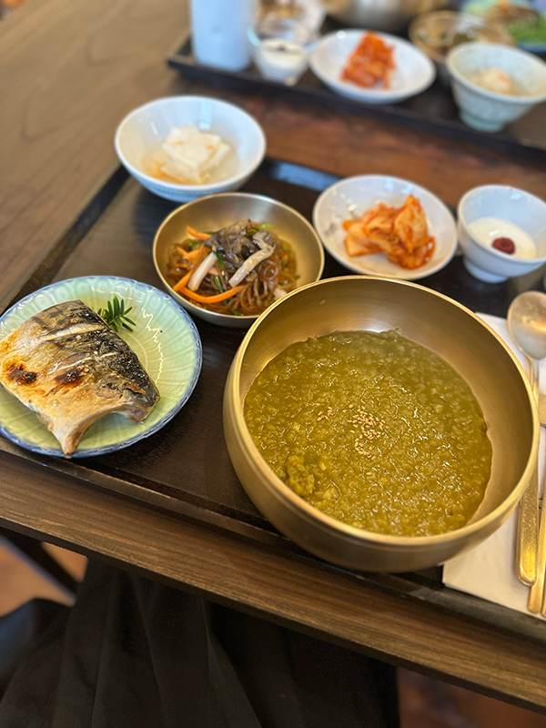 豪華なおかゆの写真