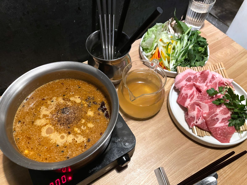 スパイスカレーしゃぶしゃぶ