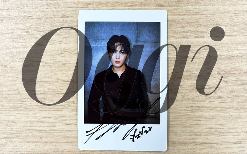 JAEJOONGさんサイン入りチェキ