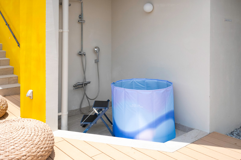 レクー沖縄北谷スパ　簡易式水風呂