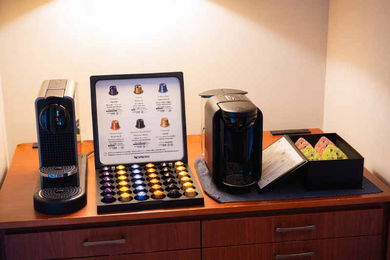 レクー沖縄北谷スパ　ダイヤモンドスイートのネスプレッソカプセル