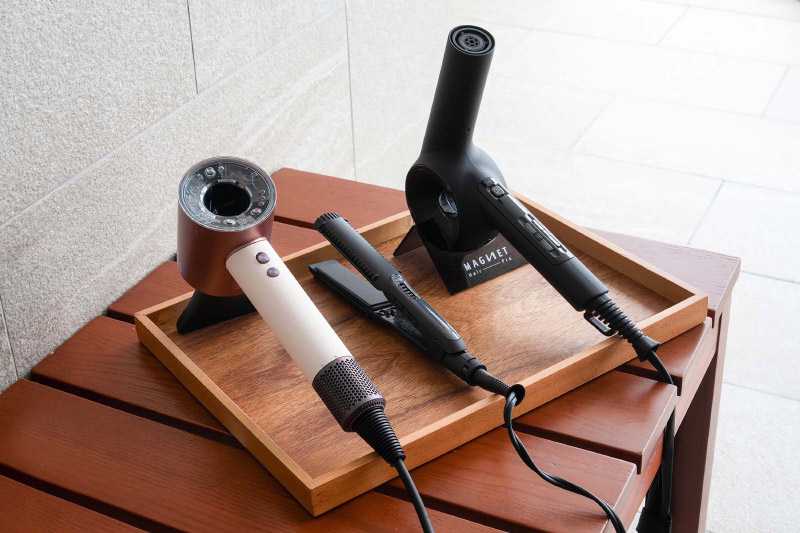 ヘアドライヤー、ヘアアイロン