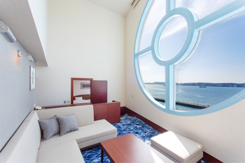 シャークアイデラックスツインの窓辺の写真