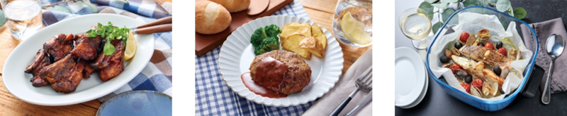 ベイク・ローストモードで作った料理の写真