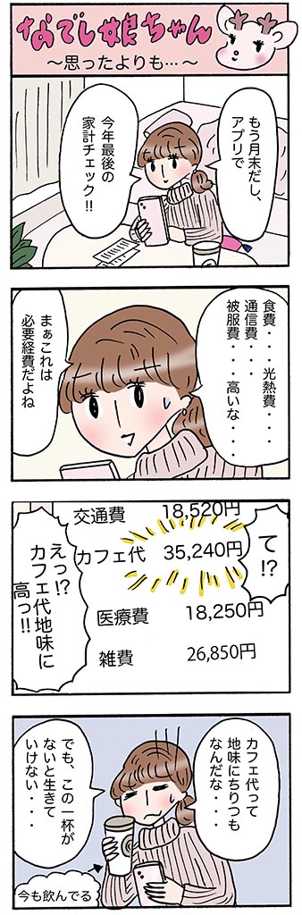 OLあるある漫画「思ったよりも…」