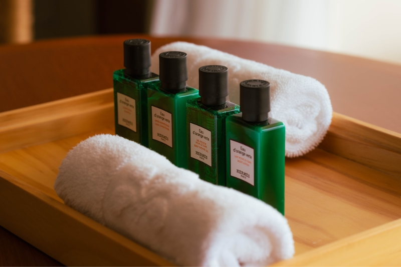 エルメスのアメニティの写真