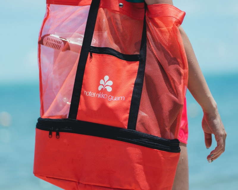 特典のビーチバッグの写真