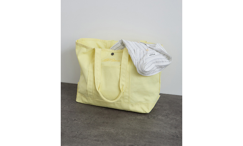 「グローサリー・トート・ウィズ・ロング・ハンドル」Yellow