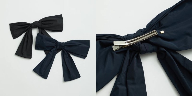 タフタリボンクリップ