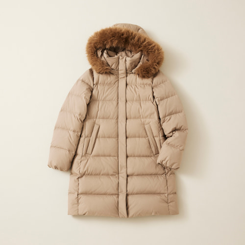 フード ロング ダウン