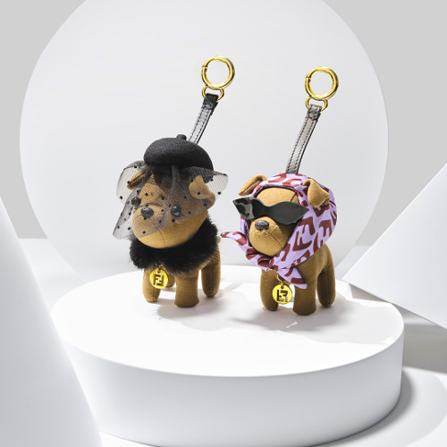 犬のバッグチャーム