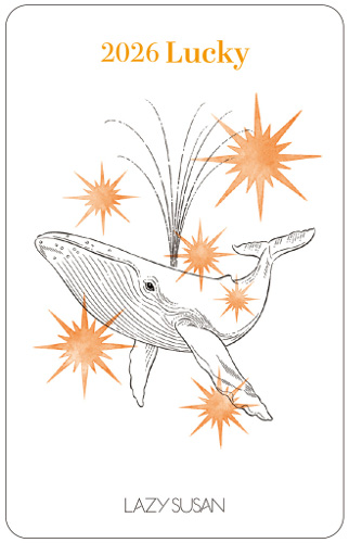 ラッキーカードクジラ