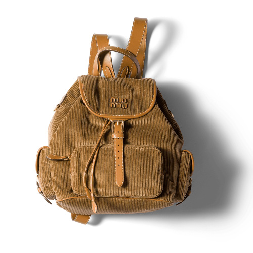 コーデュロイ ポケット トップハンドル バッグ