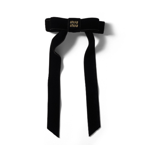 ベルベット ヘアクリップ