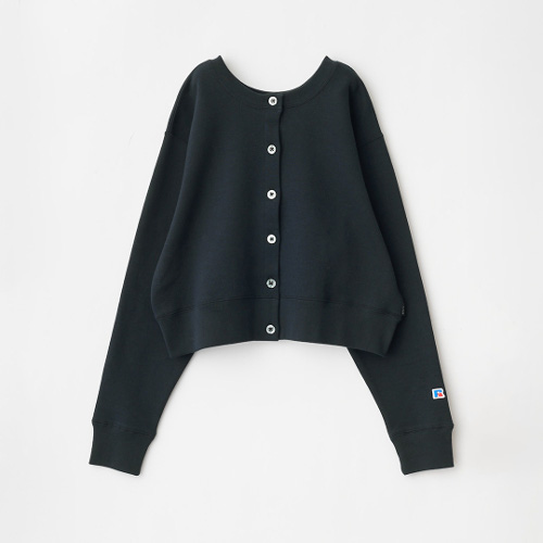 スウェットカーディガン