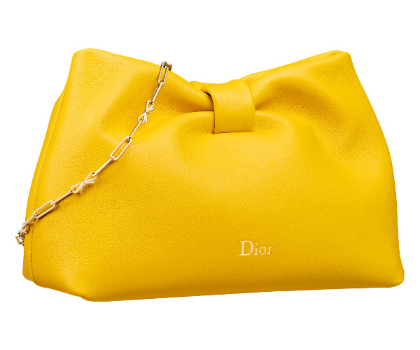 「ボウ」バッグ スモール バターカップイエロー