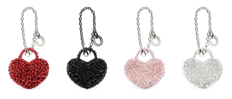 ハート型チャーム大