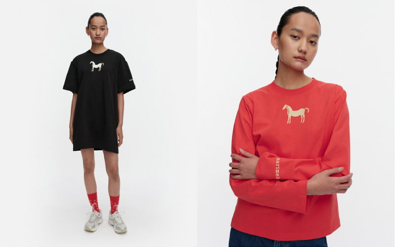 Musta Tamma Tシャツ￥39,600、Musta Tamma カットソー￥29,700