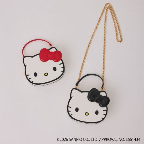 2WAYストラップ付きミニバッグ