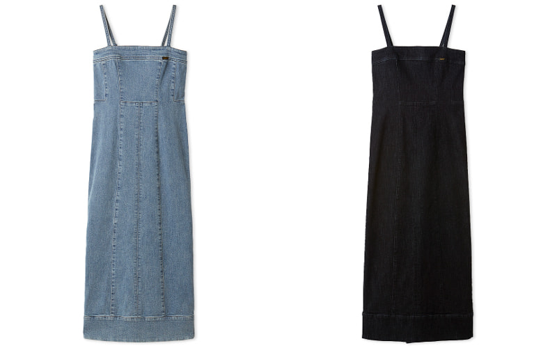 【Lee× FRAY I.D】ストレートデニムキャミワンピース