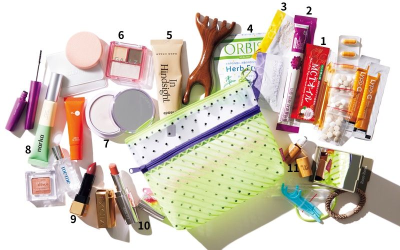 美容エディター 門司紀子さん ポーチの中身