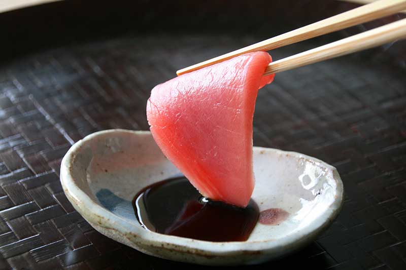 マグロの刺身