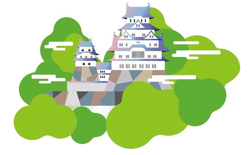 城のイラスト