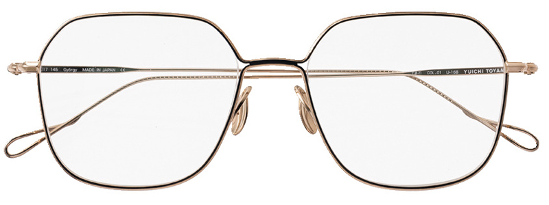 メガネ¥49,500(YUICHI TOYAMA. TOKYO〈YUICHI TOYAMA.〉)