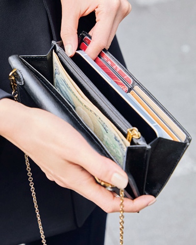 財布型ミニバッグ