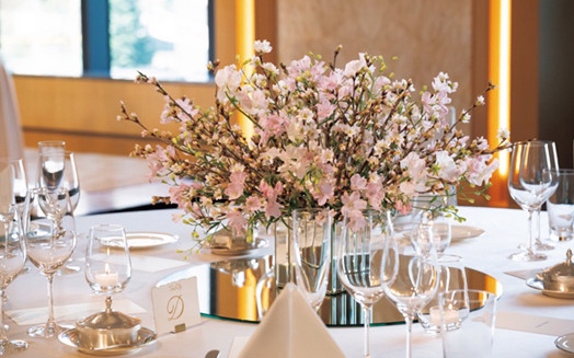 結婚式　テーブル装飾