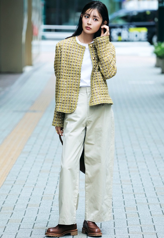 ローファーコーデ