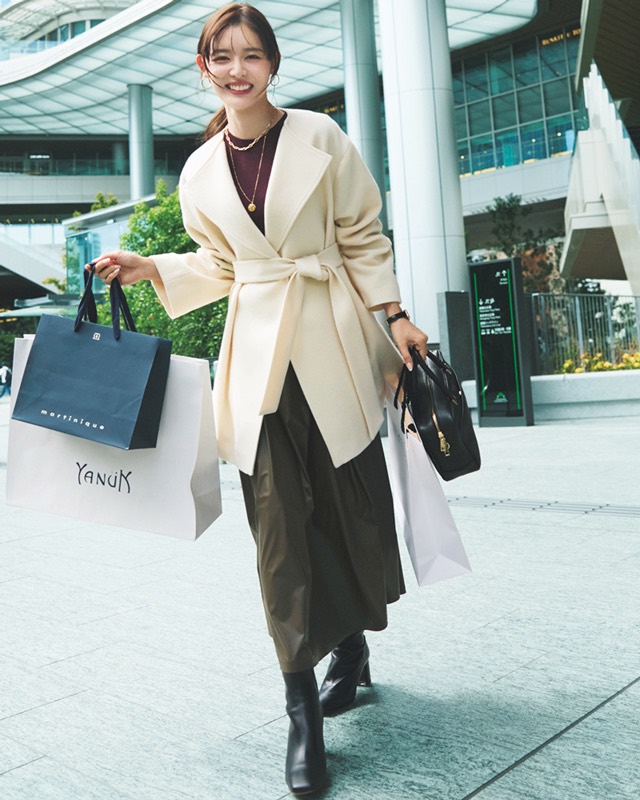 12月のワードローブコーデ