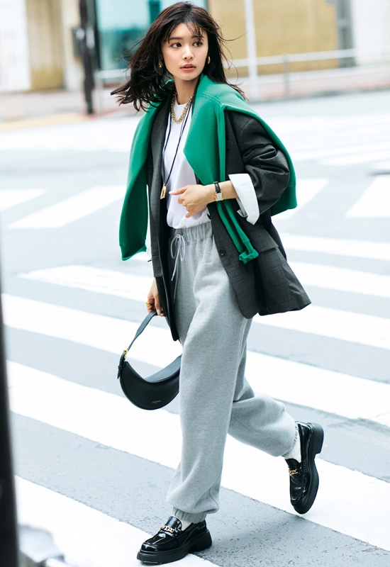 ローファーコーデ