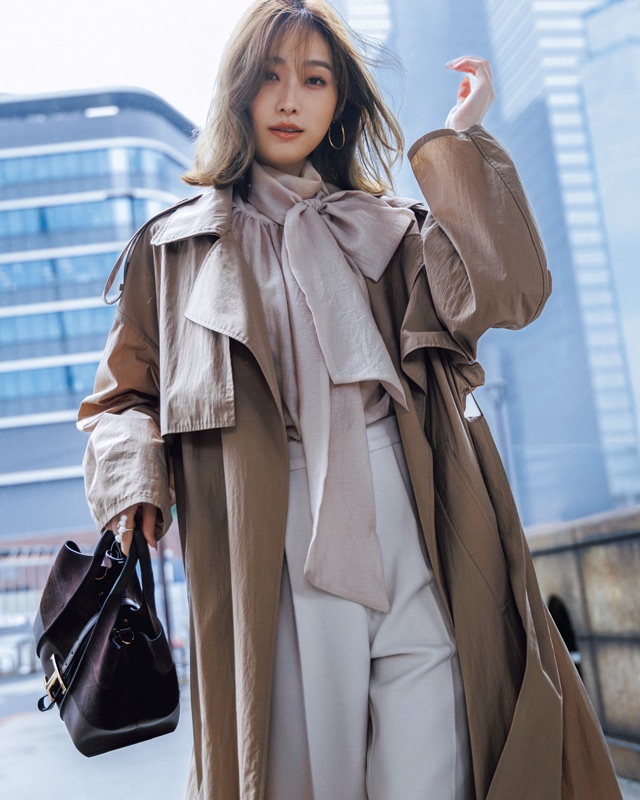 甘めトップスコーデ