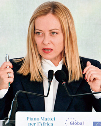 ジョルジャ・メローニ（2022年〜現在も在任中・イタリア）