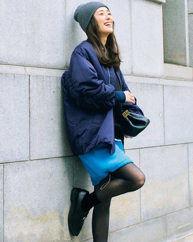 ミニボトムコーデ