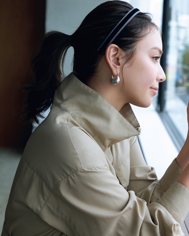 ヘアアクセサリーコーデ