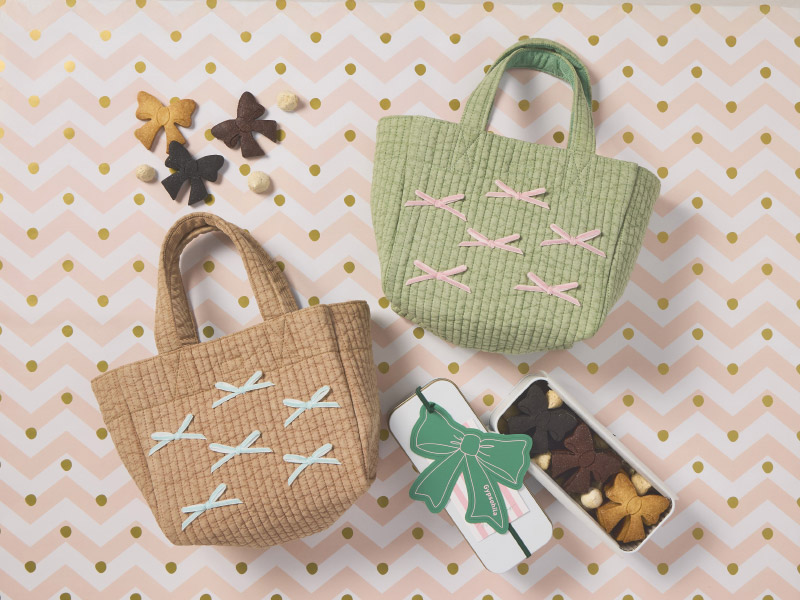 ジプソフィア×キャナエボンコラボのクッキー、バッグ