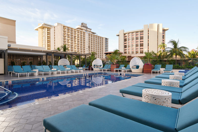 アウトリガー・ワイキキ・ビーチコマー・ホテル　プール