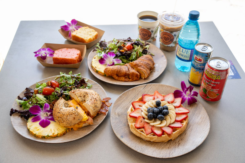 アウトリガー・ワイキキ・ビーチコマー・ホテル　カフェメニュー例