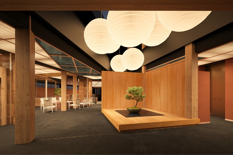 ホテル内ロビーの写真