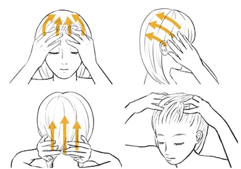 頭皮ケアアイテムを使ったマッサージ＆シャンプー方法