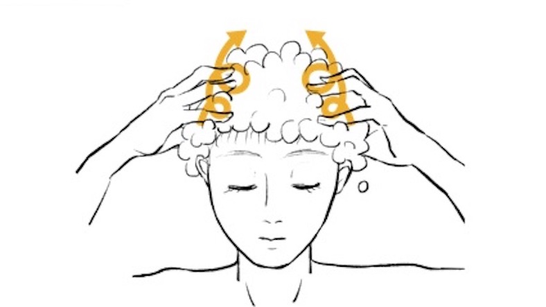 頭皮ケアアイテムを使ったマッサージ＆シャンプー方法